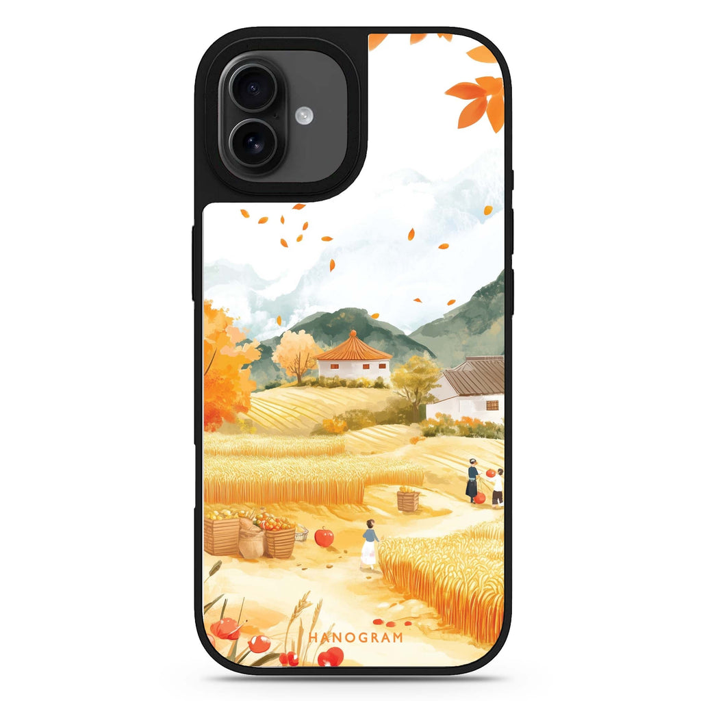 Golden Equinox iPhone 17 mirror case