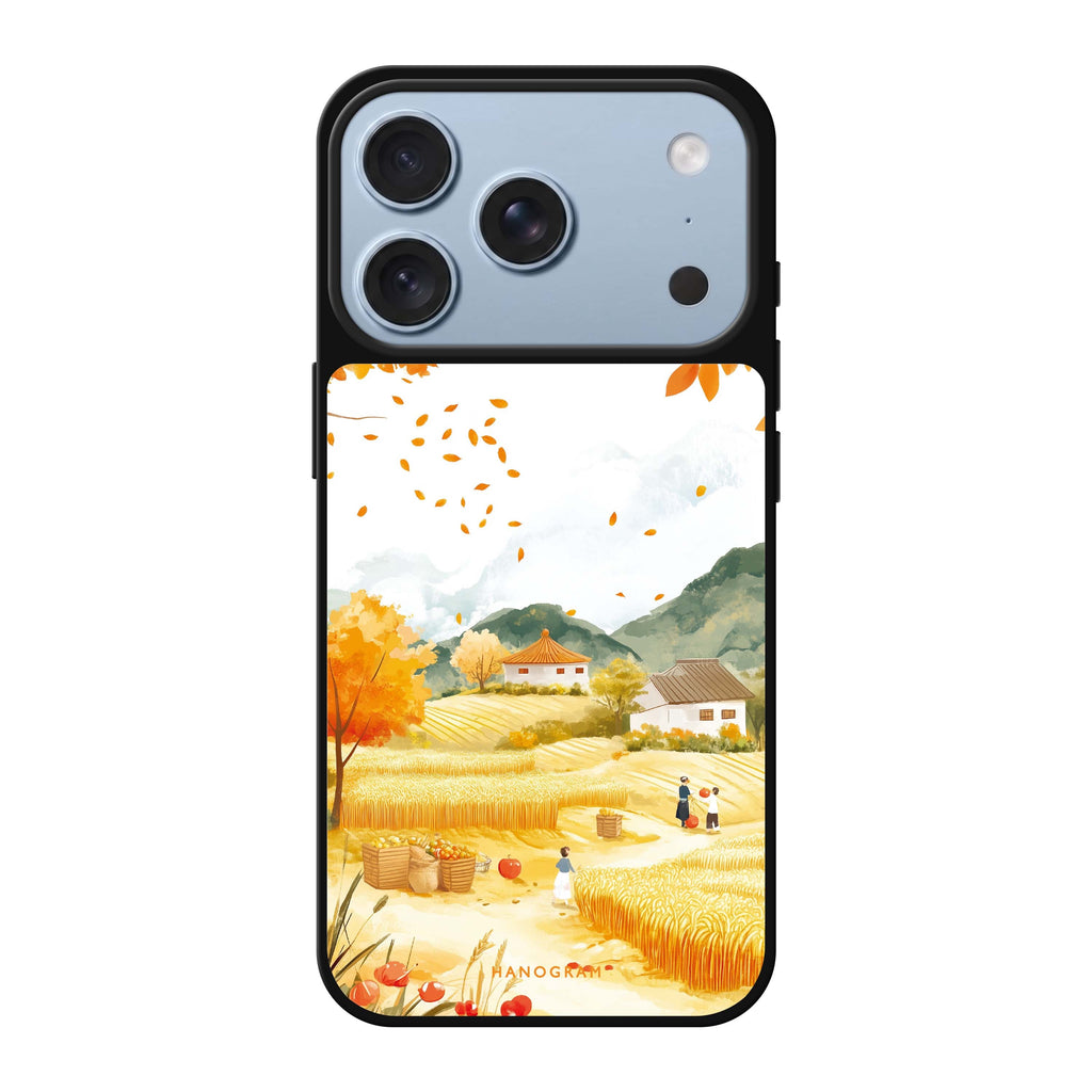 Golden Equinox gold iPhone 18 Pro Max mirror case