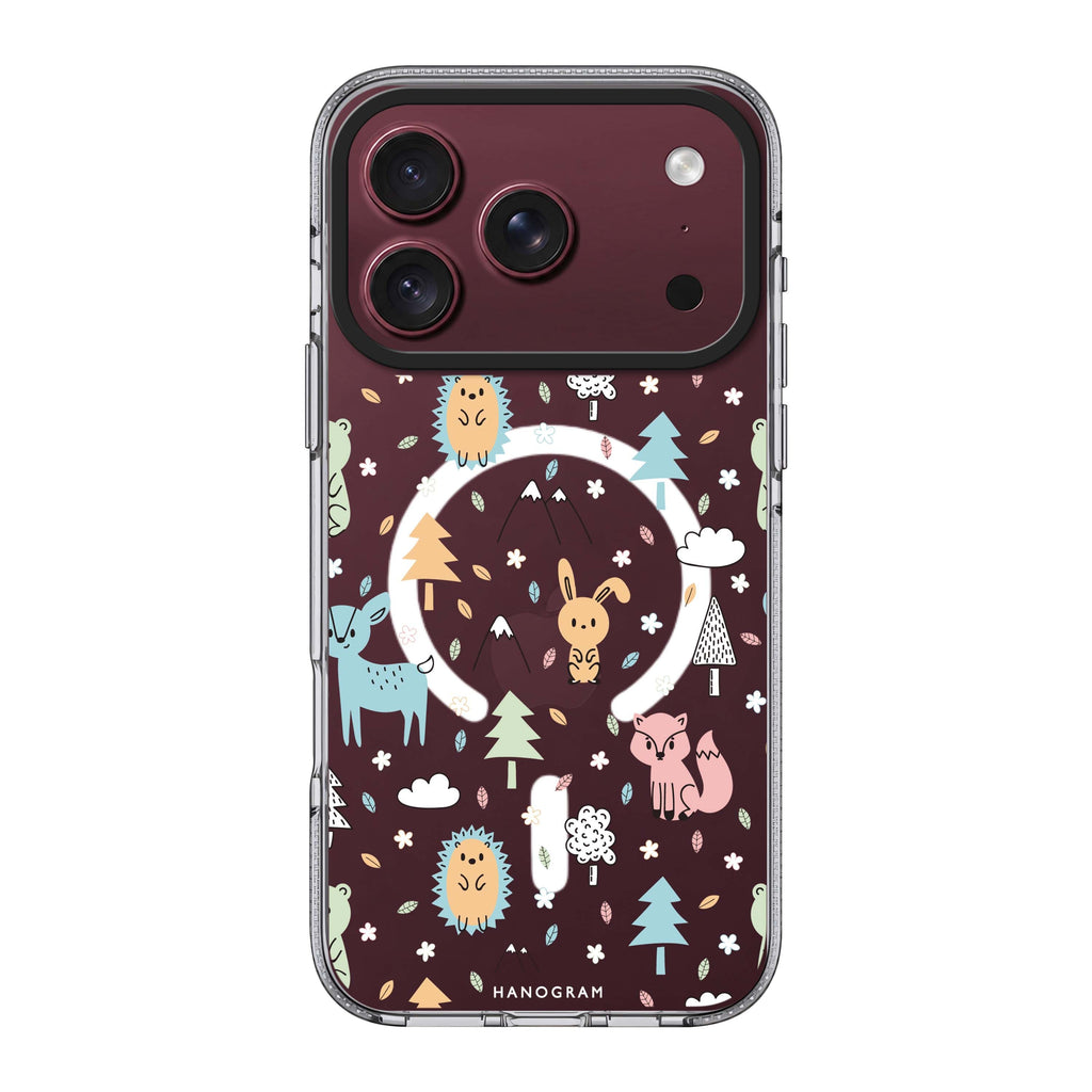 Whimsy Wildlife Ultra Clear Case