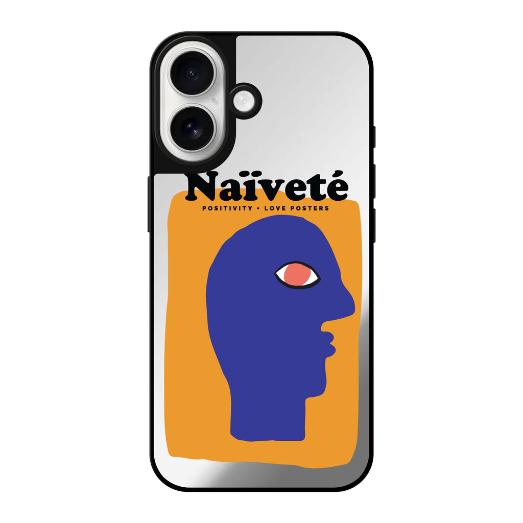 Reflective iPhone 16 Mirror Case –Naïveté Design