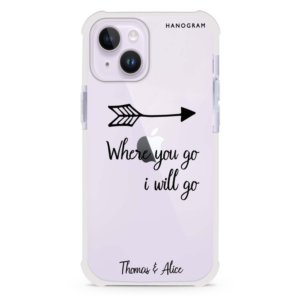 Always love together iPhone 15 Plus Ultra Shockproof Case