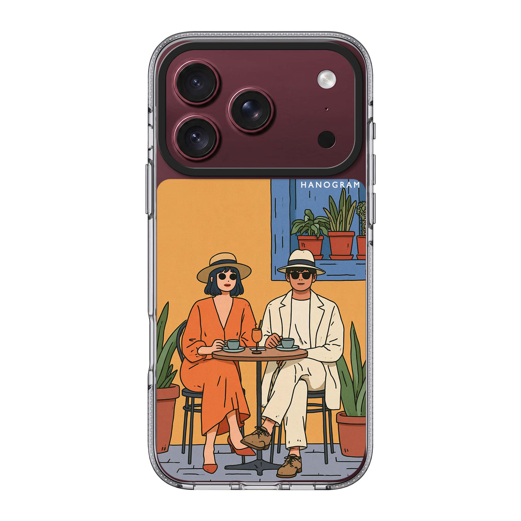 Espresso for Two iPhone 18 Pro Max Ultra Clear Case - Image 1