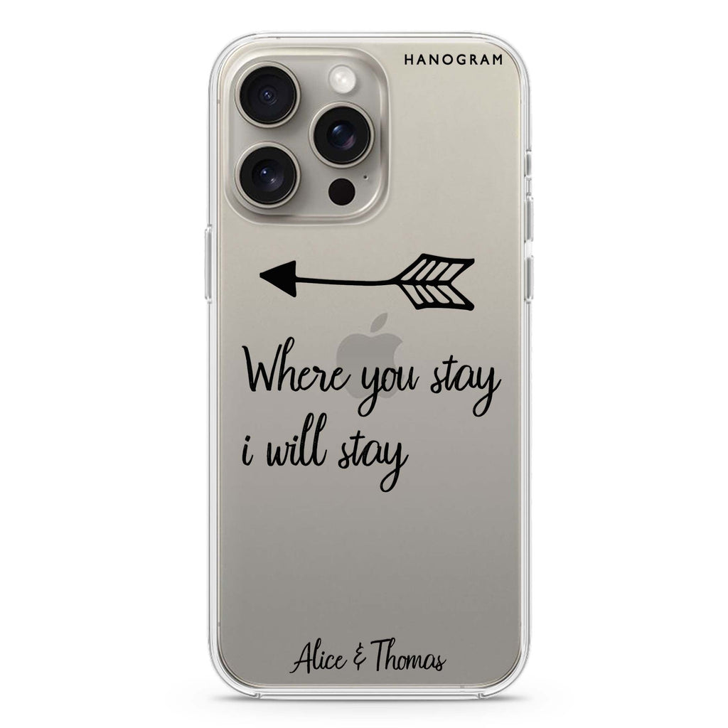 Always love together iPhone Ultra Clear Case