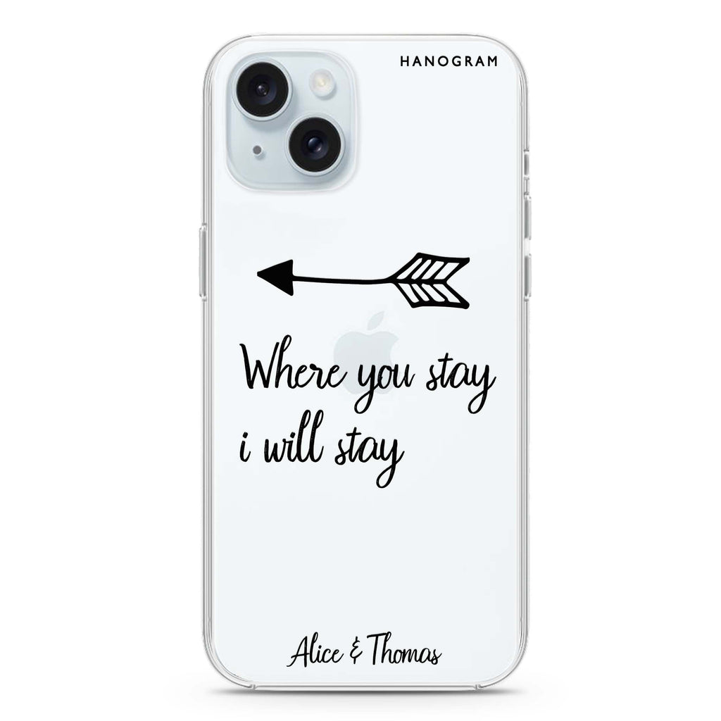 Always love together iPhone Ultra Clear Case