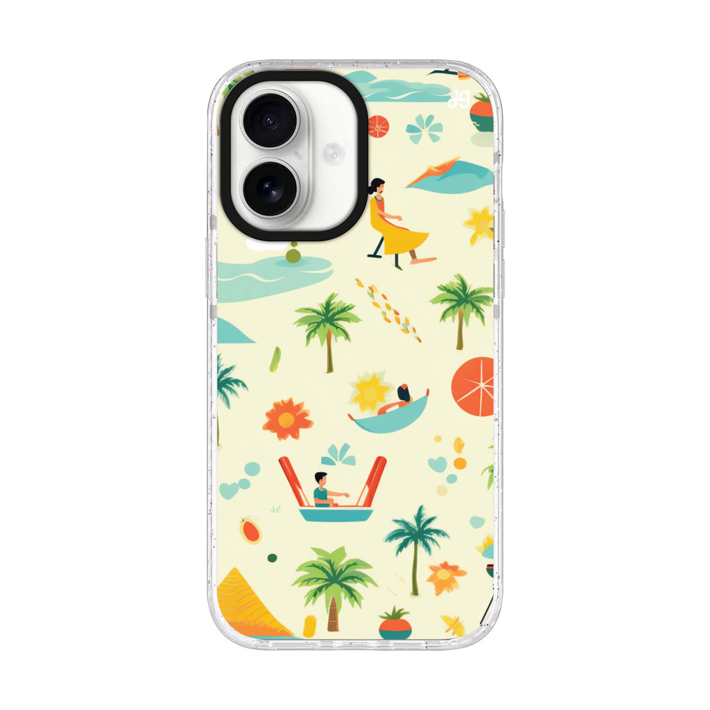 Joyful Play iPhone 17 ultra clear MagSafe case, front product view