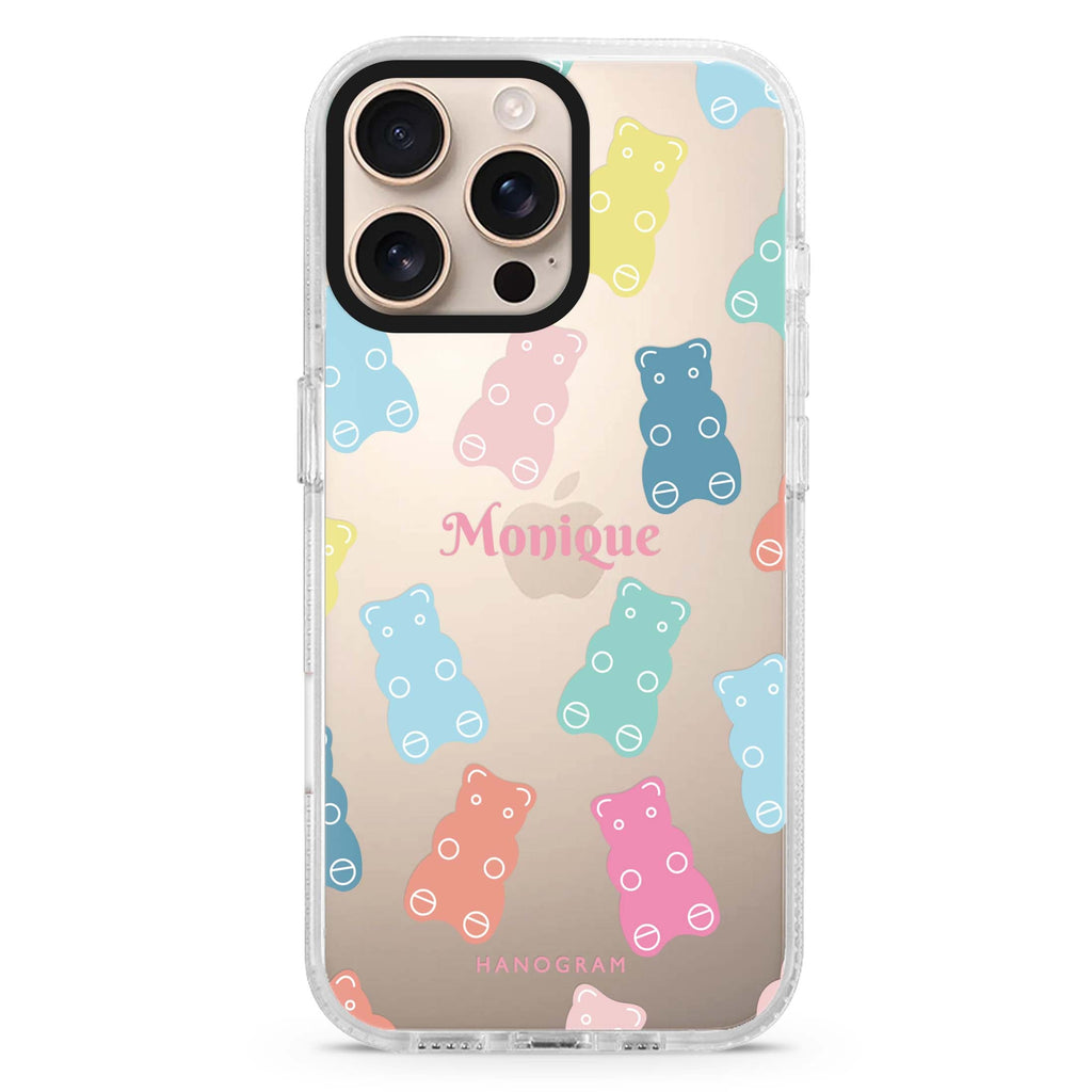 Sweet Dream Bear iPhone 16 Pro & 16 Pro Max Case - Personalized and Stylish Protection