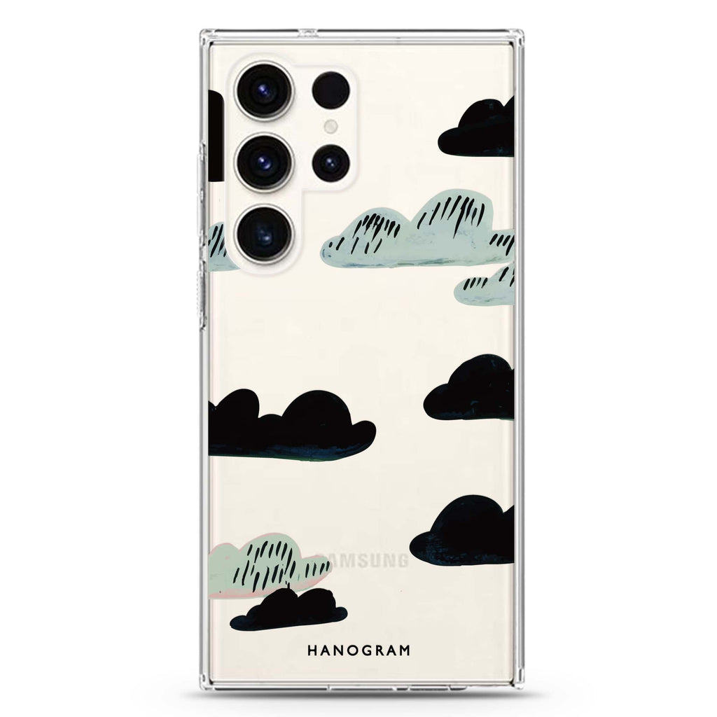 Night Clouds Samsung Galaxy Ultra Clear Case