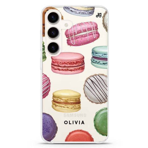 Macarons Land Samsung Galaxy Ultra Clear Case