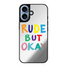 Reflective iPhone 16 Mirror Case –Rude but OKAY Design