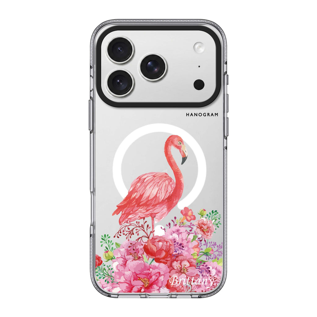 Flamingo & Flower Ultra Clear Case