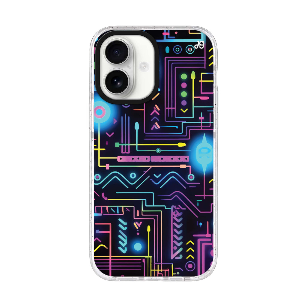 Luminous Luxe iPhone 17 ultra clear MagSafe case, front product view