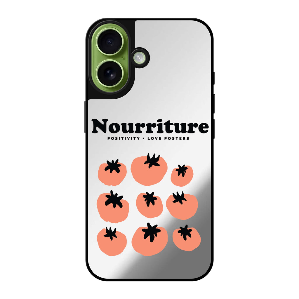 Reflective iPhone 16 Mirror Case –Nourriture Design