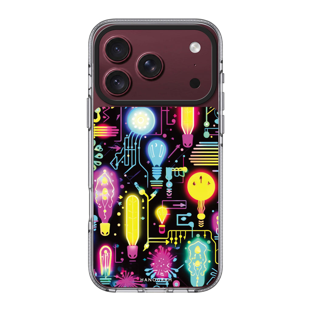Neon Cascade Ultra Clear Case