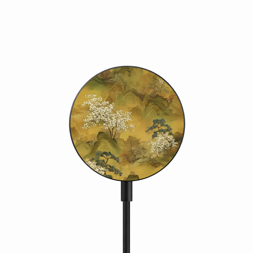 Golden Mountain Landscape 25W Magnetic Wireless Charger