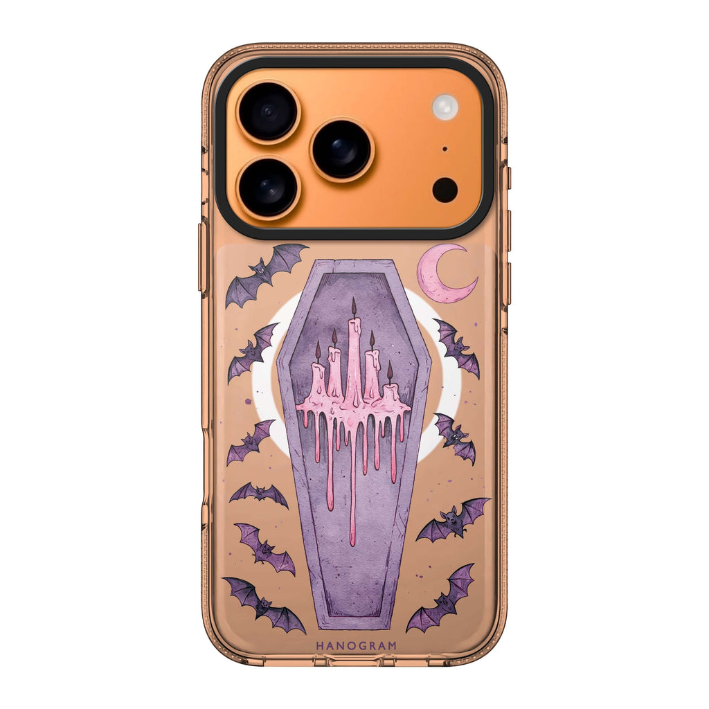 Lavender Candle Crypt iPhone 17 Pro Max Ultra Clear Case - Image 1