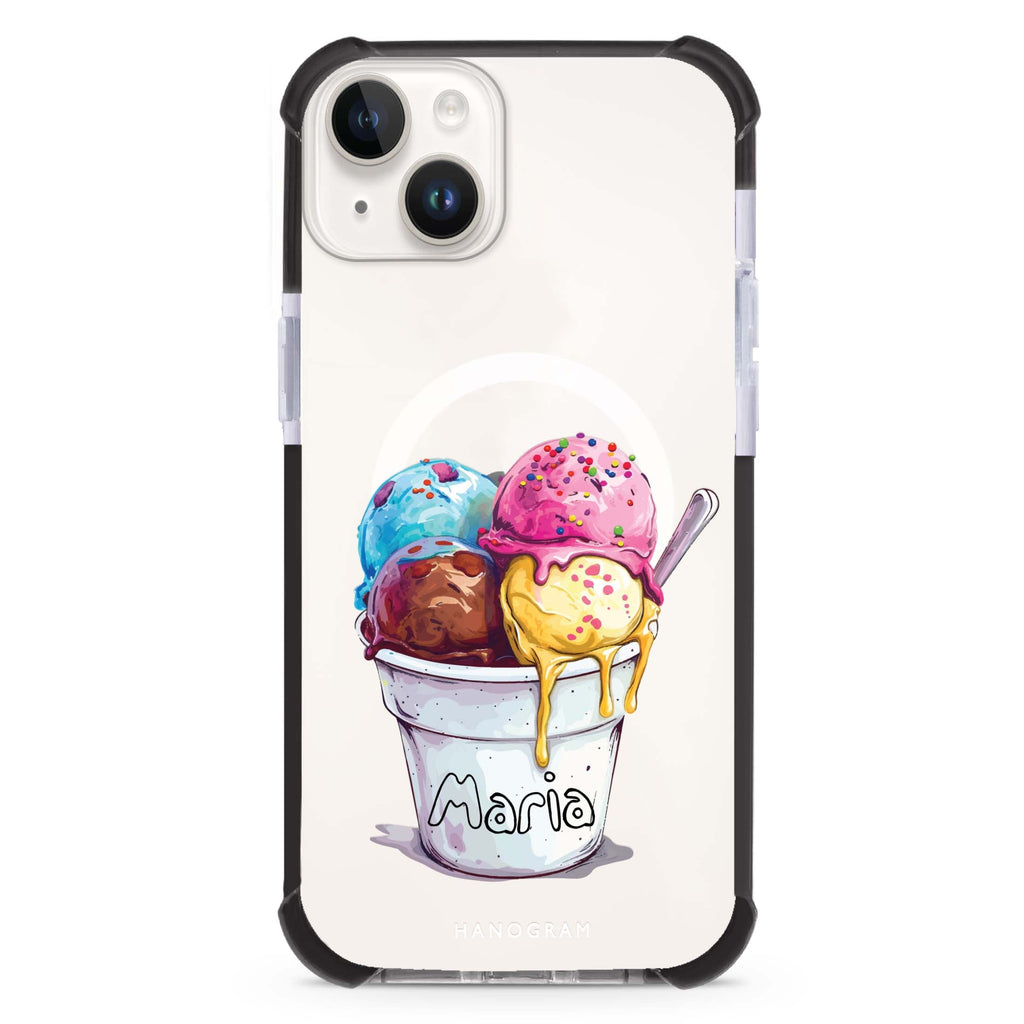 Sweet Scoops iPhone 15 Plus MagSafe Compatible Ultra Shockproof Case