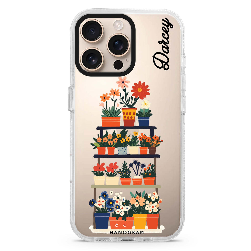 Flora Stack iPhone Ultra Clear Case