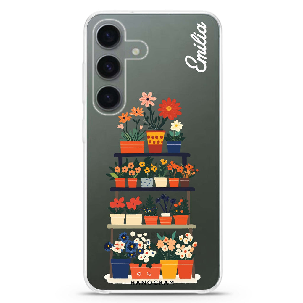 Flora Stack Samsung Galaxy Ultra Clear Case