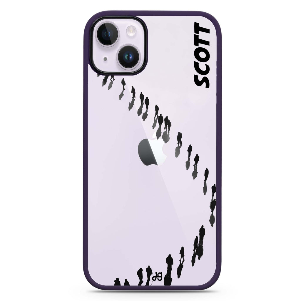 People Points iPhone 15 Plus Impact Guard Bumper Case