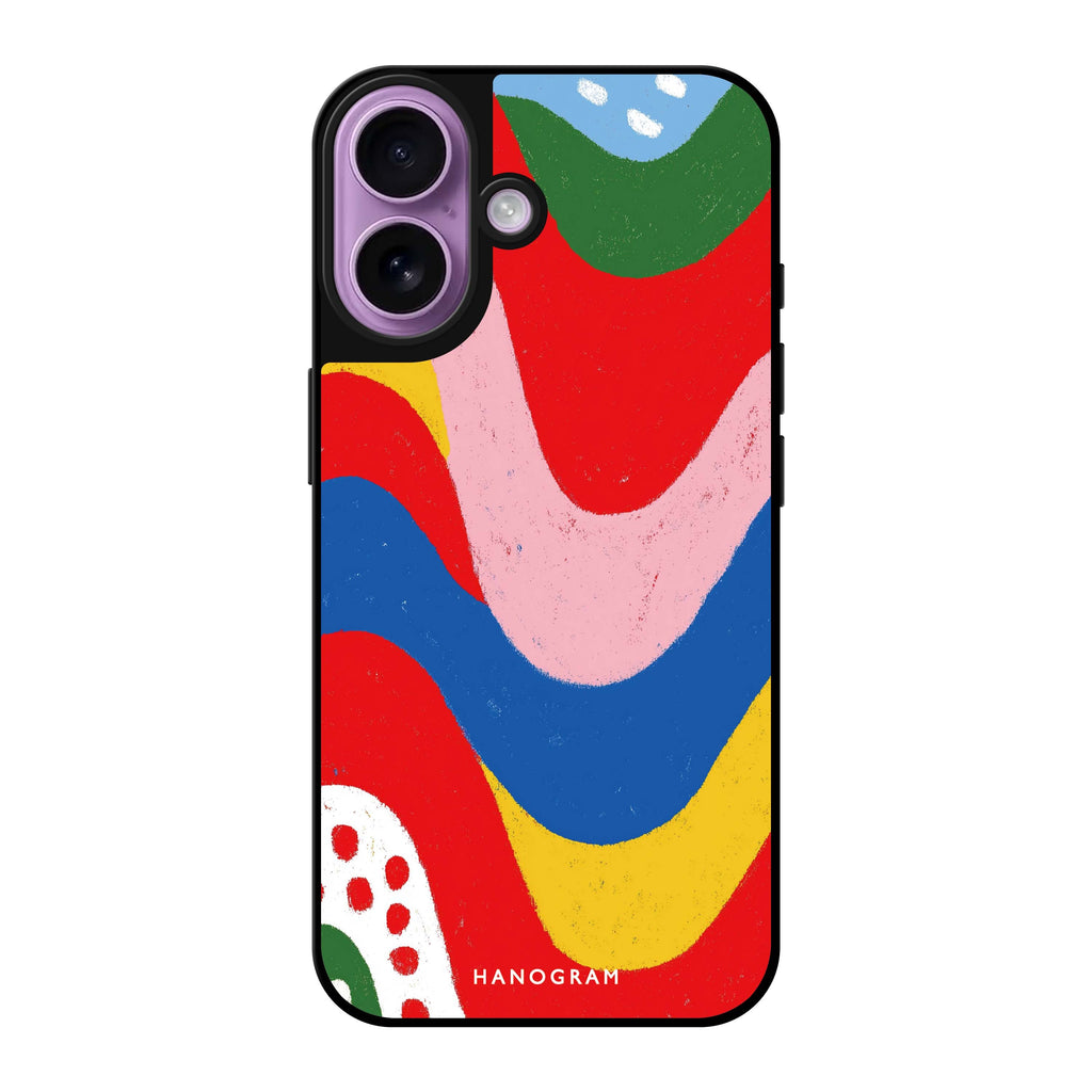 Candy Stripe Glow Mirror Case