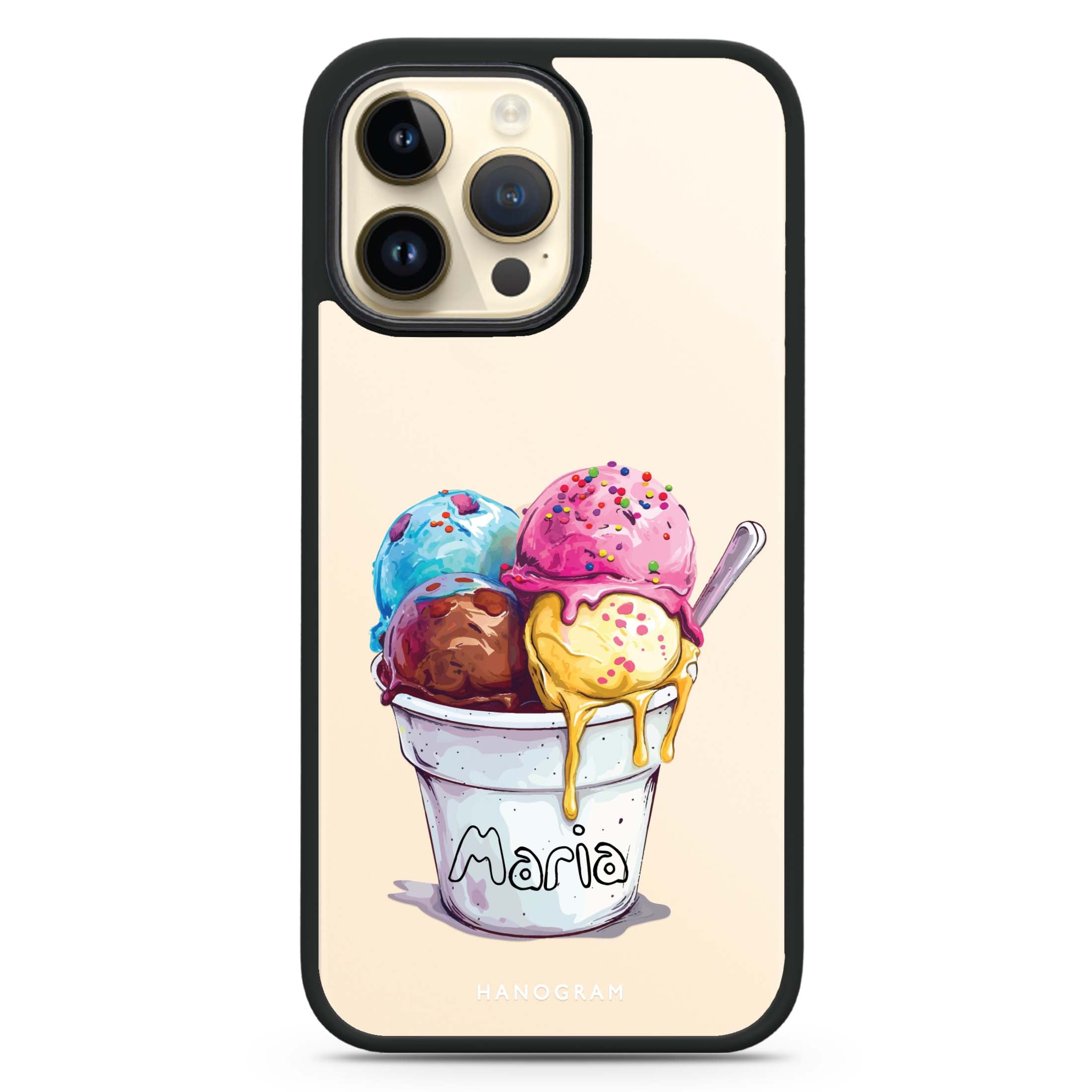 Trendy Abstract III iPhone 15 Pro Max Impact Guard Bumper Case