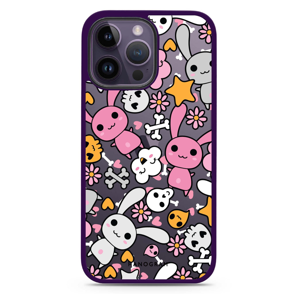 Bunny Doodles Impact Guard Bumper Case