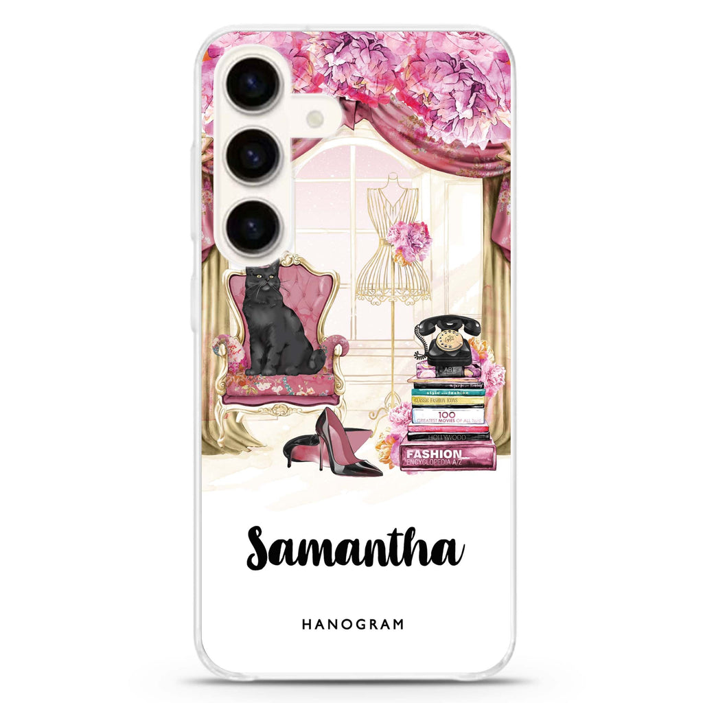 Vintage Fashion Samsung Galaxy Ultra Clear Case