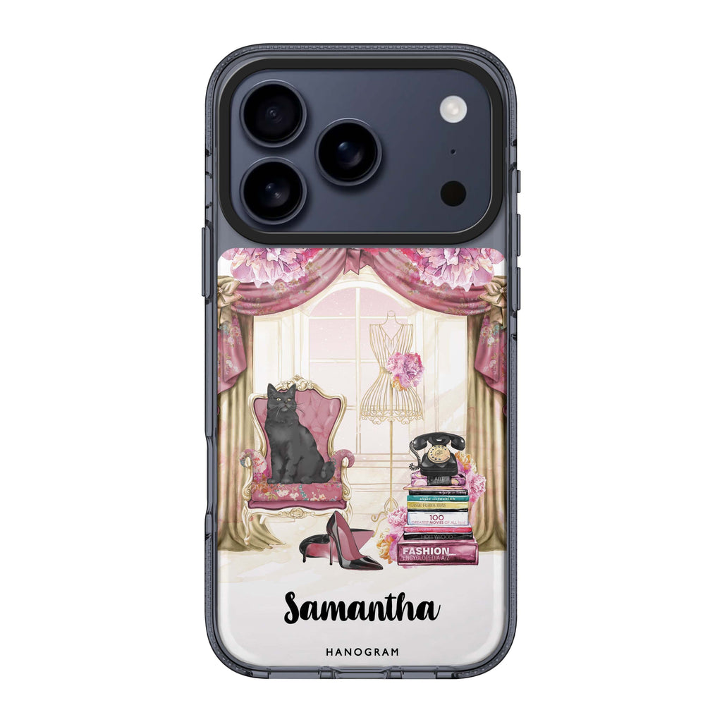 Vintage Fashion personalized name fashion vintage iPhone 17 Pro Max ultra clear case