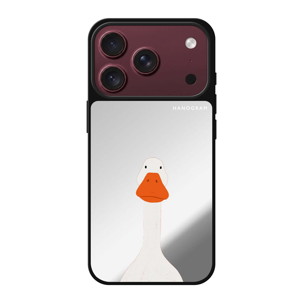 Hello Longneck iPhone 18 Pro Max Mirror Case - design view 1