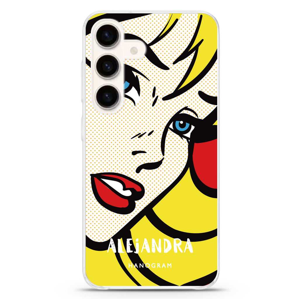 Pop Girl Samsung Galaxy Ultra Clear Case