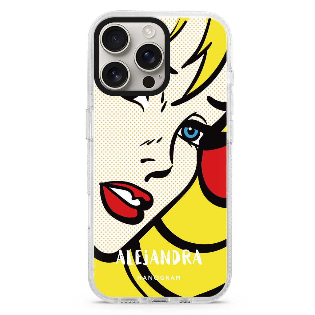 Pop Girl iPhone 16 Pro & 16 Pro Max Case - Personalized and Stylish Protection