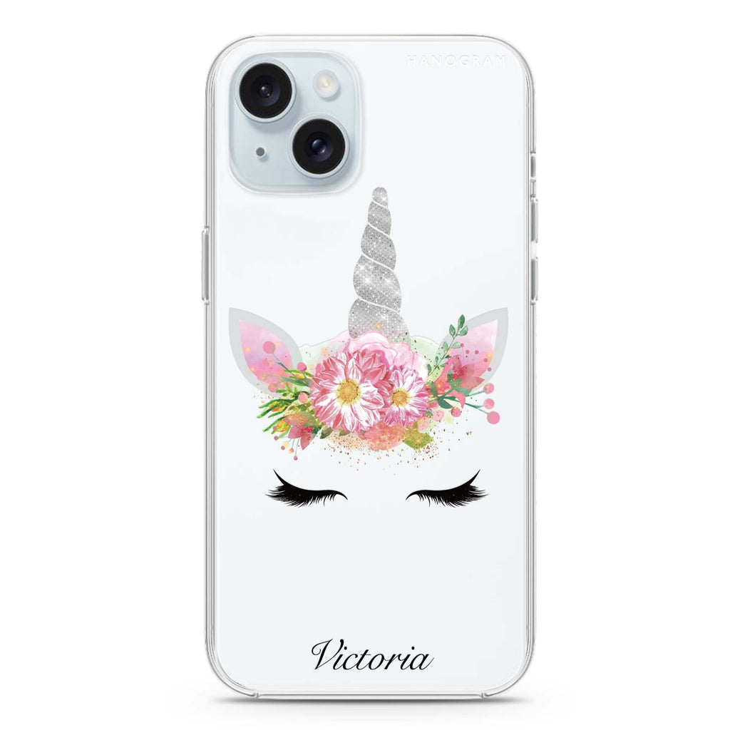 Unicorn's Brow iPhone 15 plus Ultra Clear Case