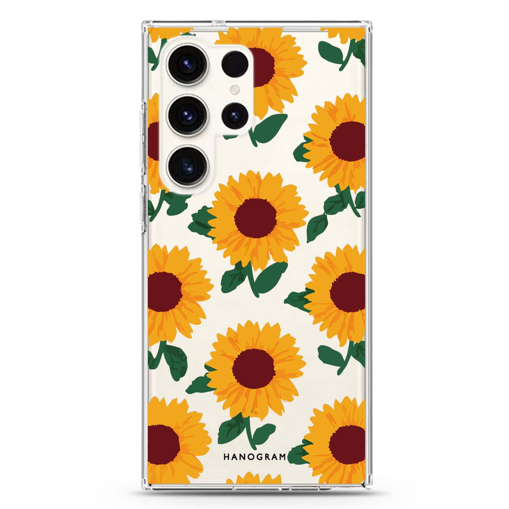 Sunshine Field Samsung Galaxy Ultra Clear Case