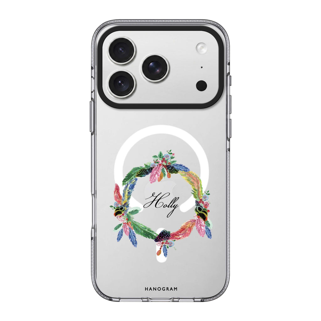 Watercolour Feather Ultra Clear Case