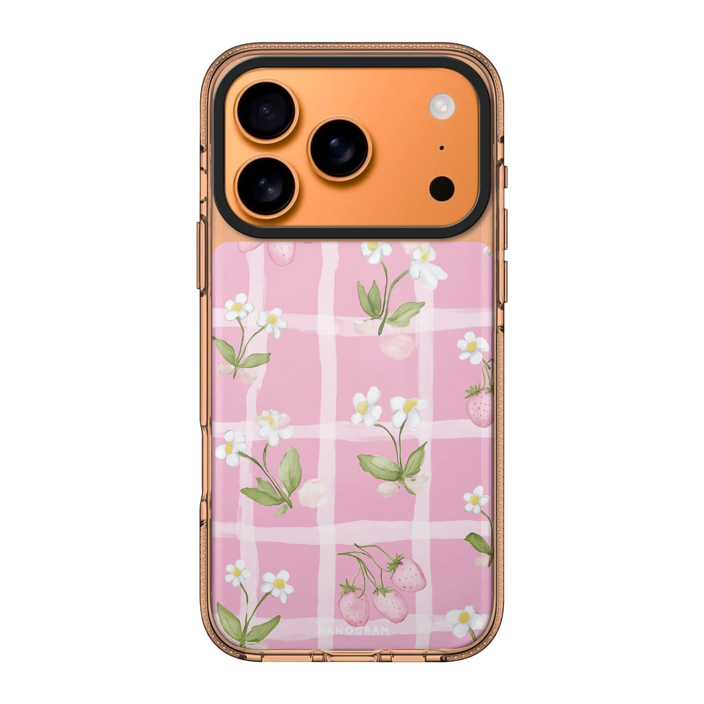 Berry Lace fashion fruit iPhone 17 Pro Max ultra clear case