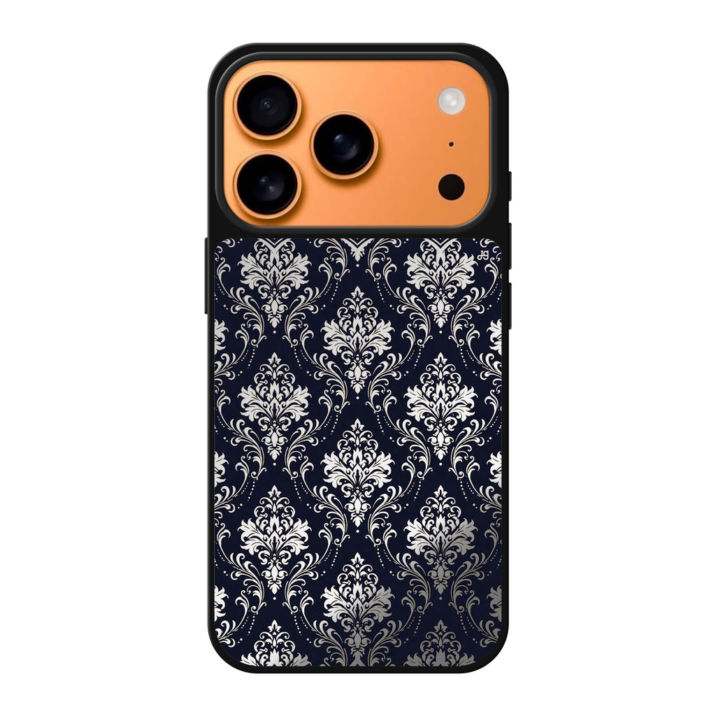 Ink Palace Damask iPhone 17 Pro Max Mirror Case - design view 1