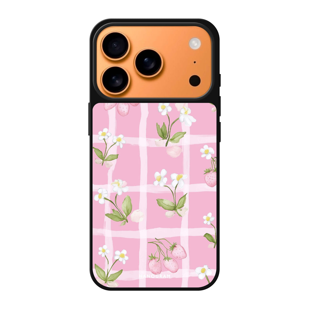 Berry Lace fashion fruit iPhone 17 Pro Max mirror case