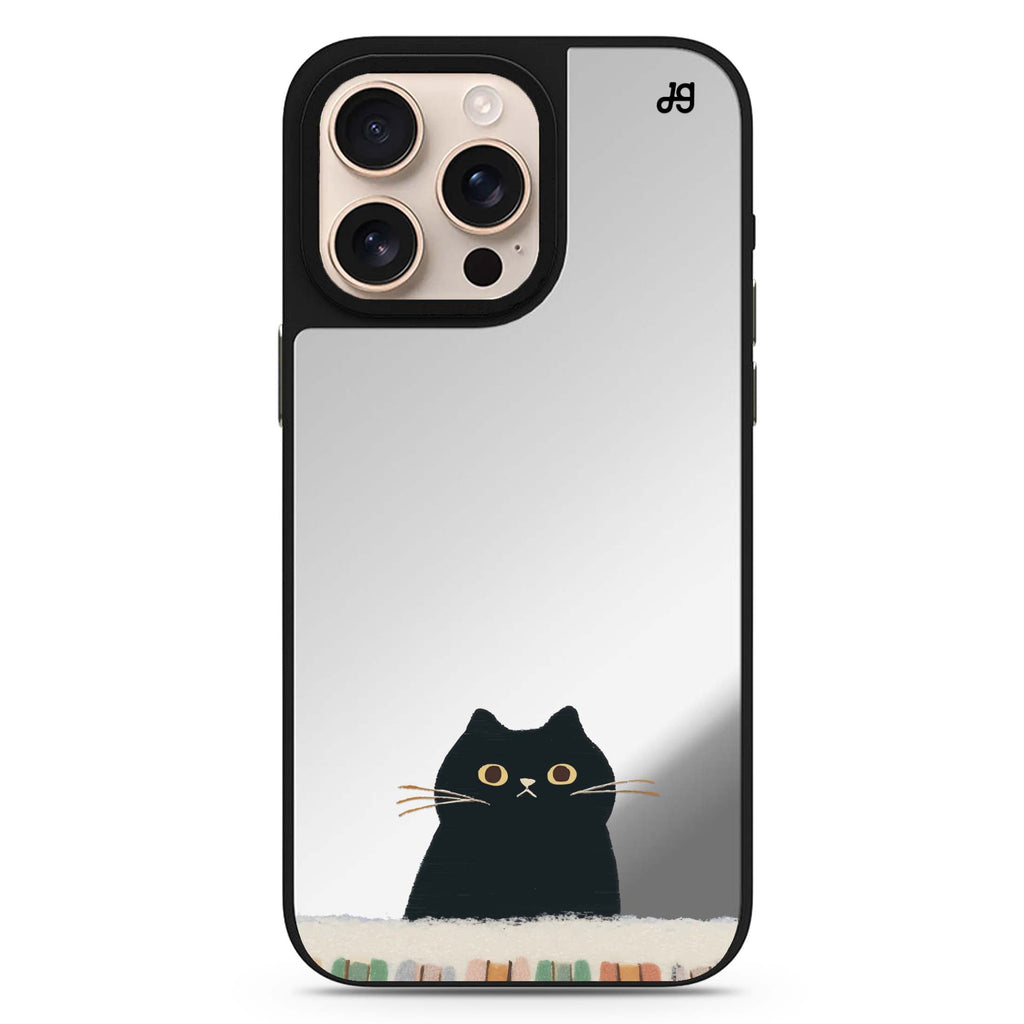 Cat Sonata MagSafe compatible mirror case for iPhone 16/15/14 Pro Max and Pro, main view
