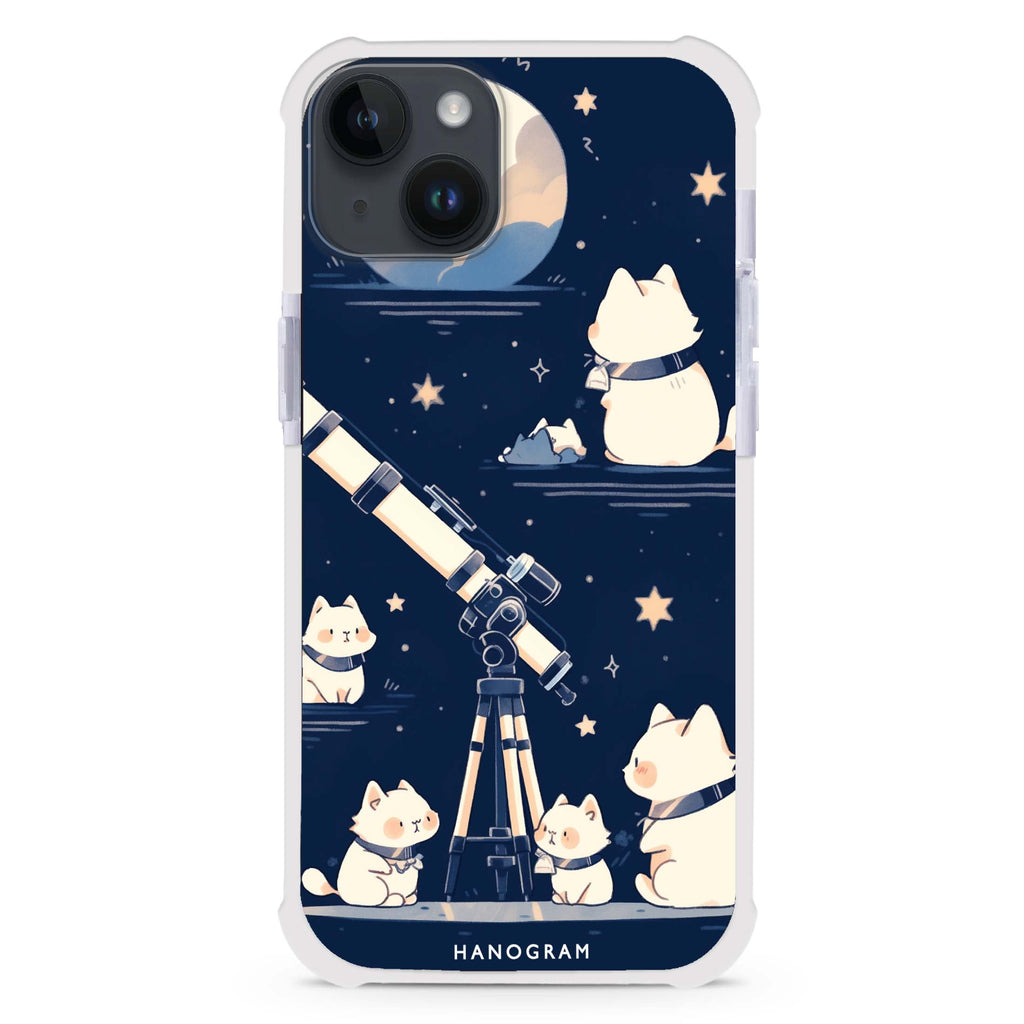 Stargazer Purr iPhone 15 Plus Ultra Shockproof Case