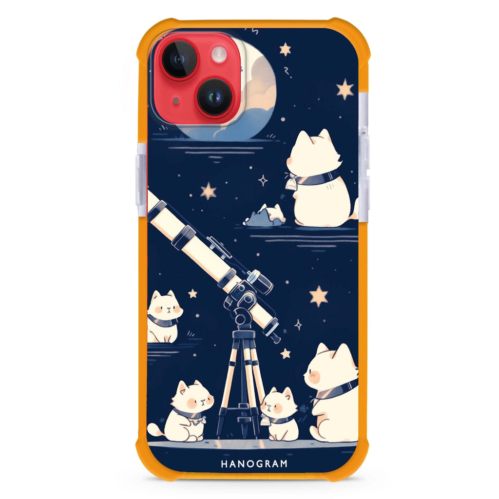 Stargazer Purr iPhone 13 MagSafe Compatible Ultra Shockproof Case
