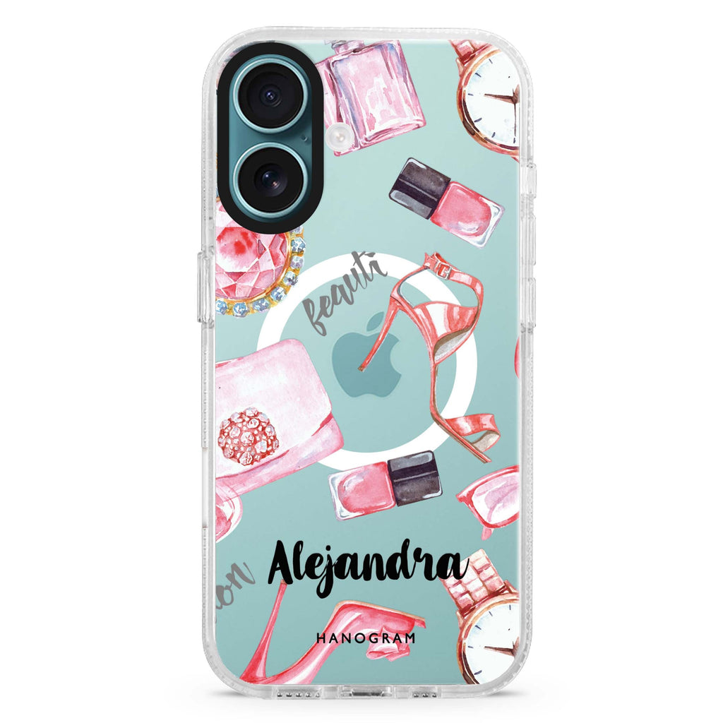 Fashion Sets II MagSafe Compatible iPhone 16 Ultra Clear Case - Personalized and Stylish Protection