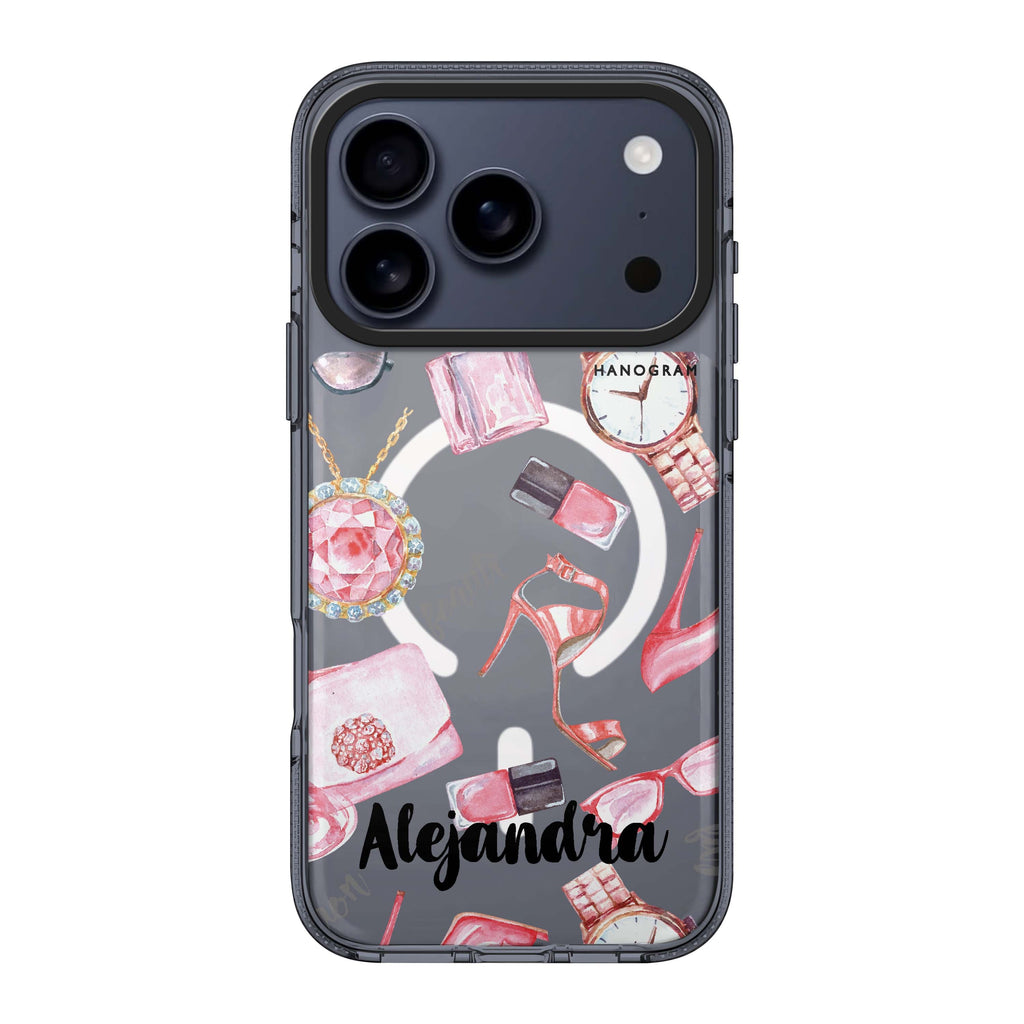 Fashion Sets II personalized name fashion iPhone 17 Pro Max ultra clear case