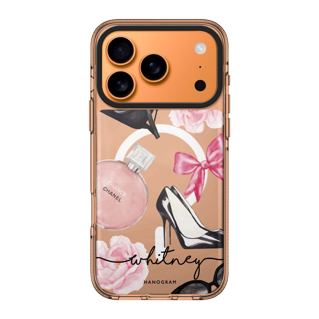 Fashion Cosmetic personalized name fashion iPhone 17 Pro Max ultra clear case