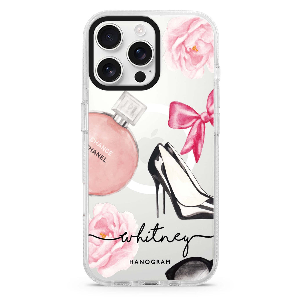 Abstract Doodles MagSafe Compatible iPhone 16 Pro Ultra Clear Case - Personalized and Stylish Protection