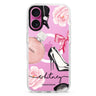 Fashion Cosmetic MagSafe Compatible iPhone 16 Ultra Clear Case - Personalized and Stylish Protection