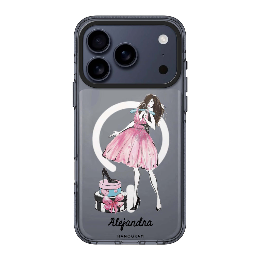 Fashion Party personalized name fashion playful iPhone 17 Pro Max ultra clear case