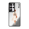 Custom Dot Days Samsung Galaxy S25 S24 S23 Ultra mirror case, front view