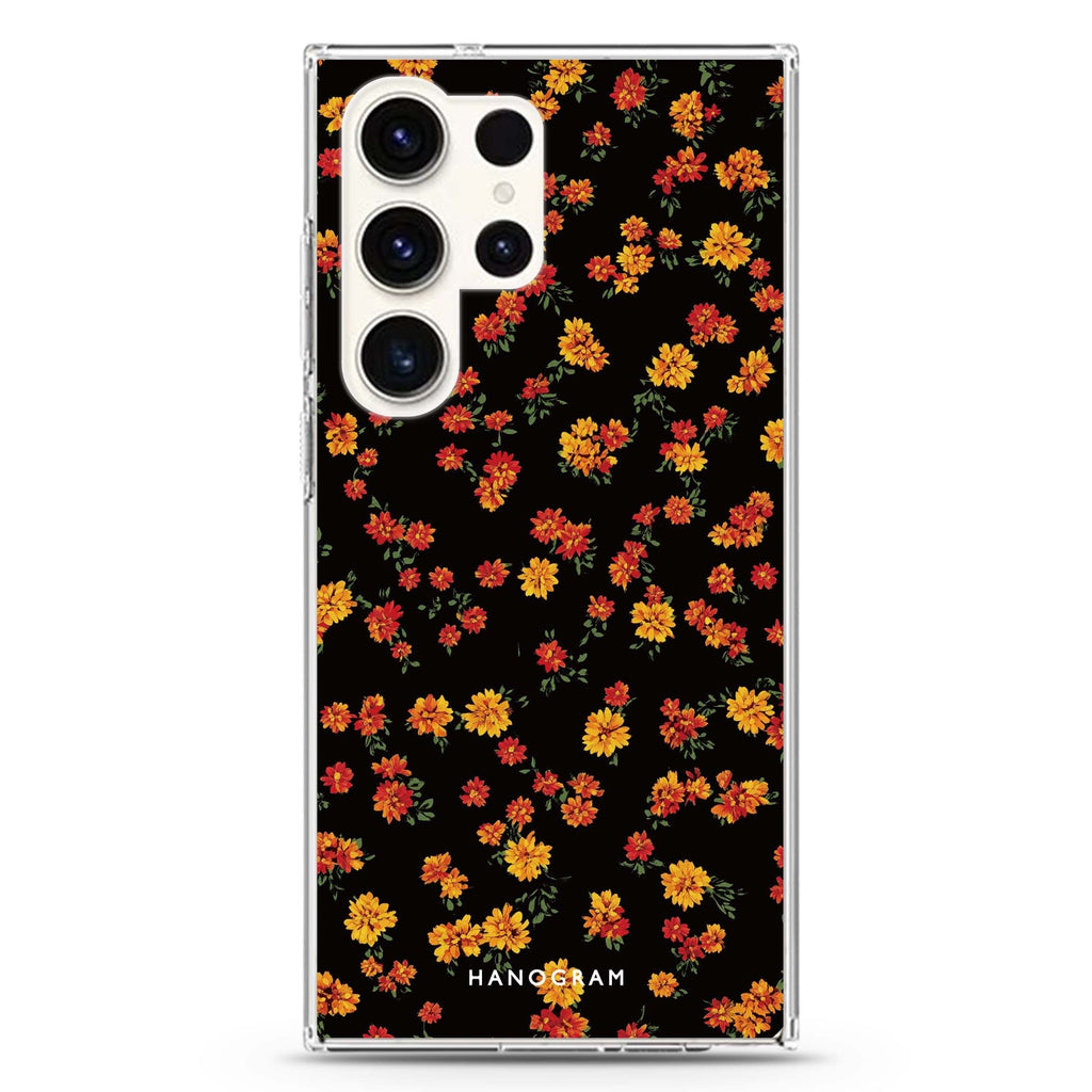 Warm Petals Samsung Galaxy Ultra Clear Case