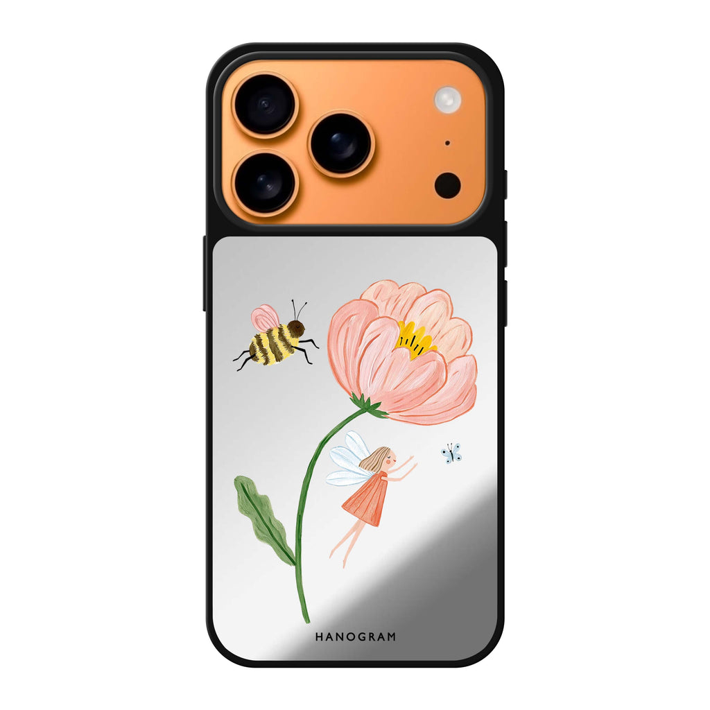 A Fairy Beneath the Petal iPhone 17 Pro Max Mirror Case - design view 1