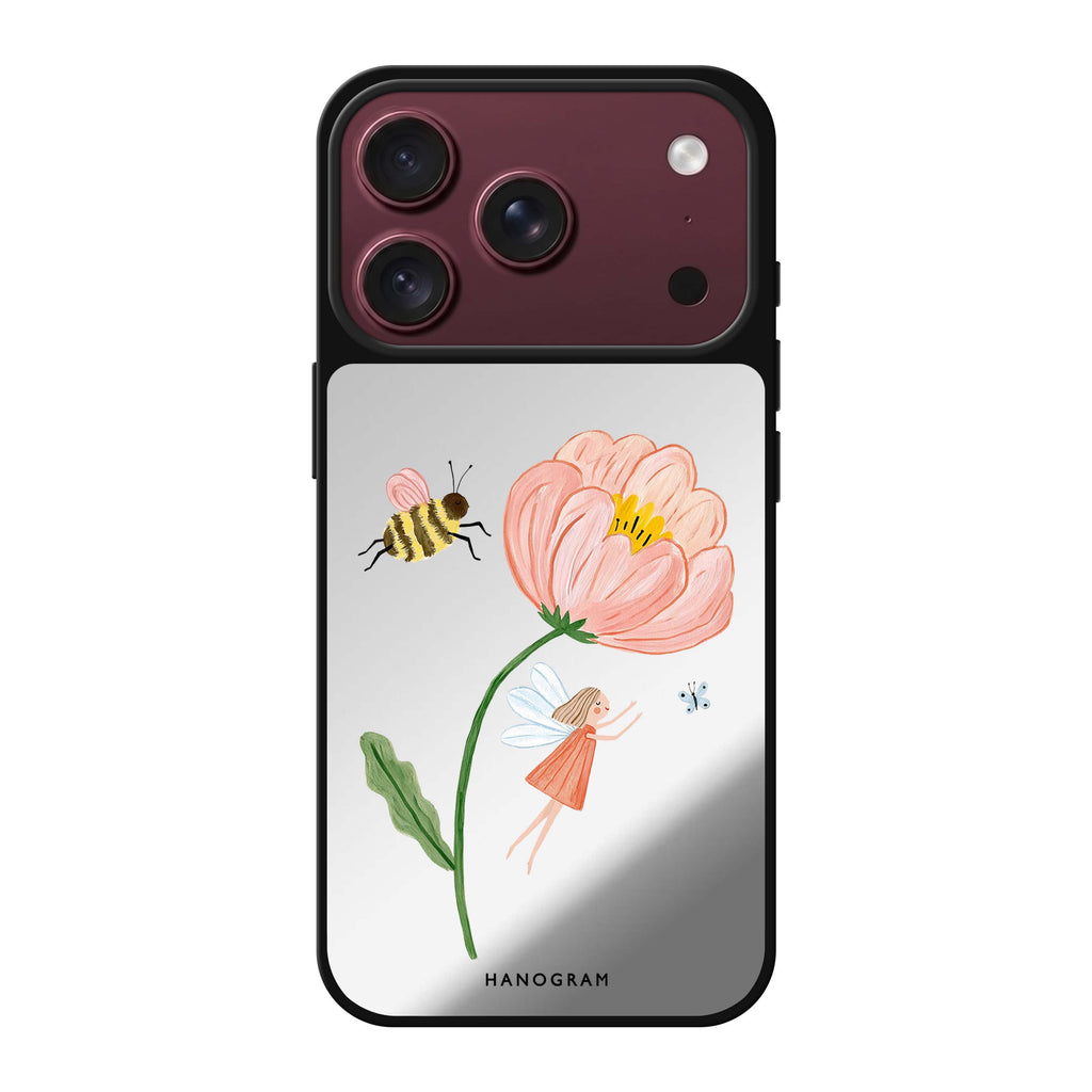 A Fairy Beneath the Petal iPhone 18 Pro Max Mirror Case - design view 1